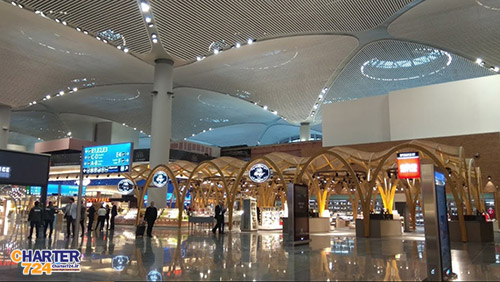 طراحی منحصر به فرد سقف ترمینال اصلی 